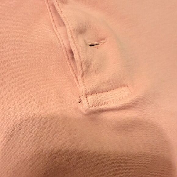 Men's Soft Cotton Polo 'Ralph Lauren' Classic Fit Pink Sz M Authentic QR Code - Picture 5 of 6